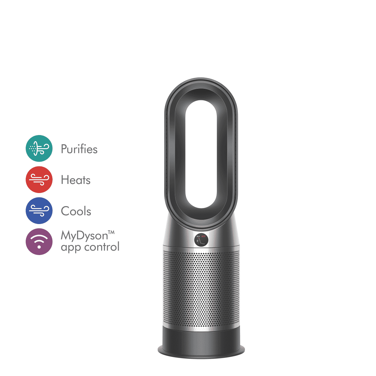 Dyson Hot+Cool Purifying Fan Heater (White/Silver)