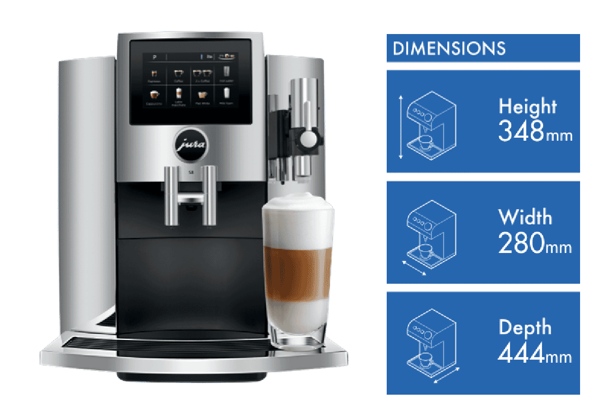 jura coffee maker s8