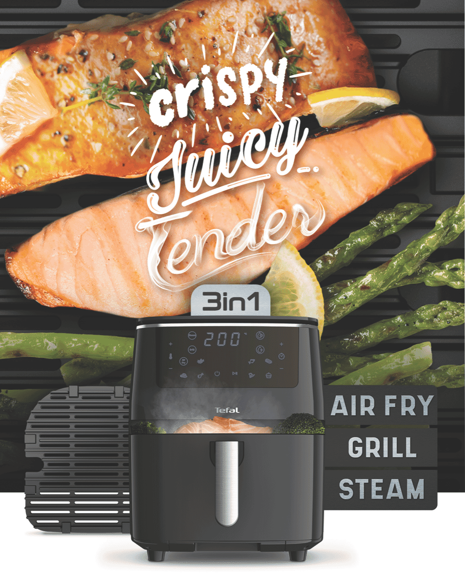 Tefal FW2018 Easy Fry Grill & Steam XXL Air Fryer at The Good Guys