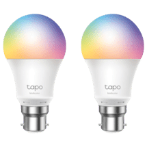 TP-LINKTapo Smart Colour Light Bulb (B22) 2-pack50076116