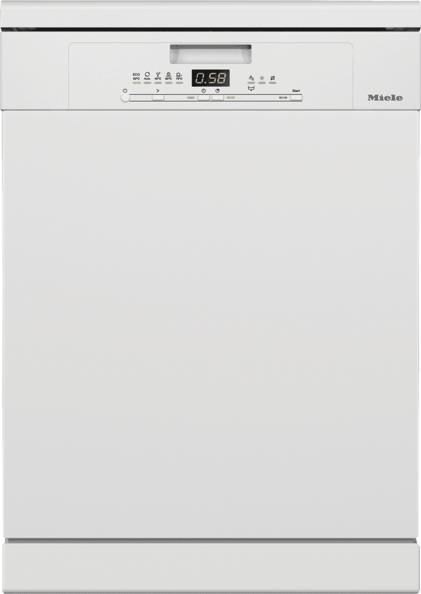 Miele G5000 SC BRWS 60cm Freestanding Dishwasher White at The Good Guys