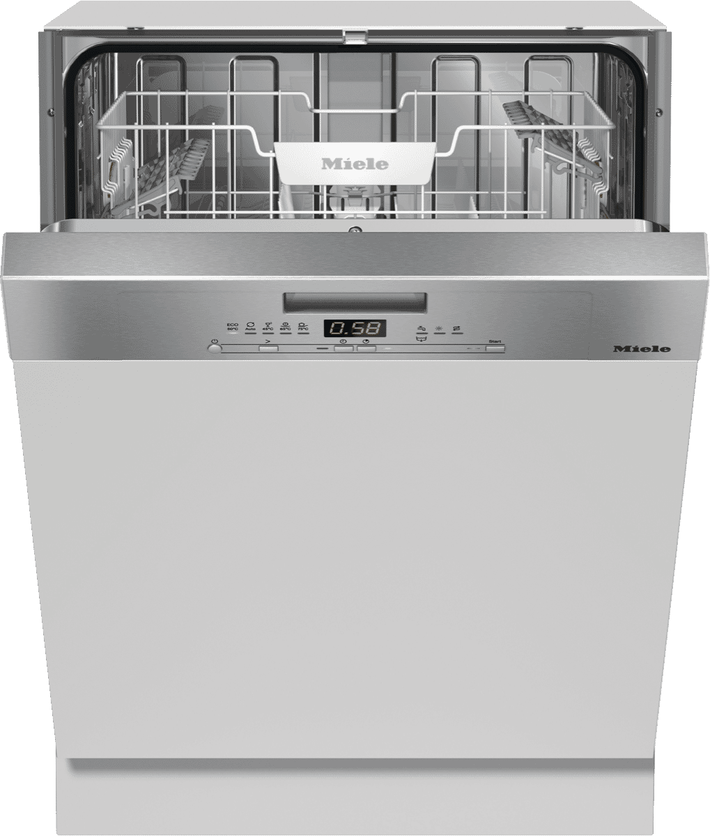 Miele G5000 BKI CLST 60cm Semi Integrated Dishwasher at The Good Guys