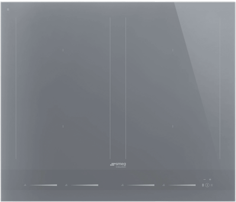 Smeg SIM1643DS 60cm Induction Linea Cooktop Silver at The Good Guys