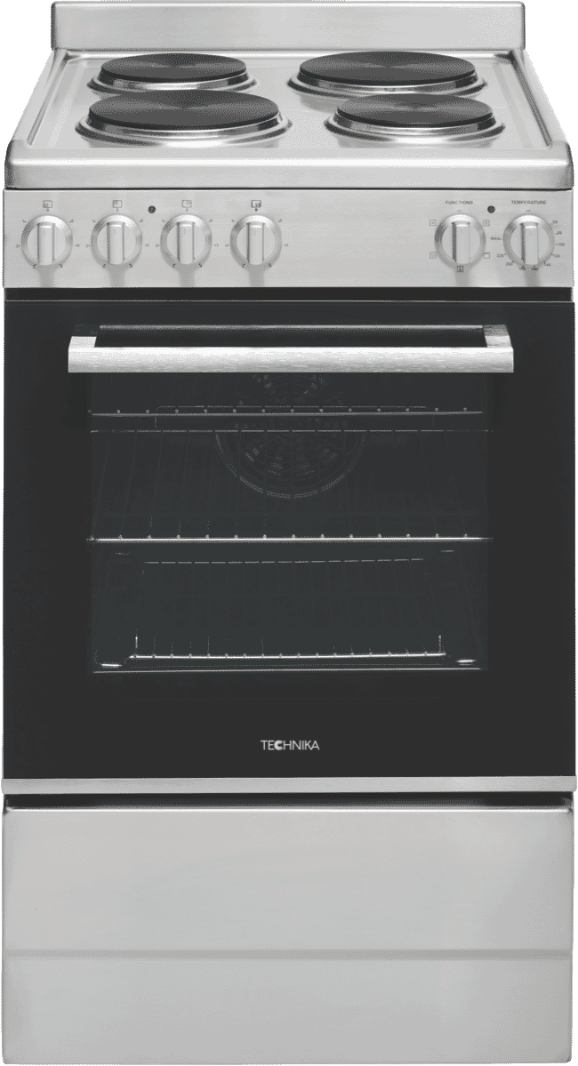 Technika TFS54FCSES 54cm Electric Upright Cooker at The Good Guys