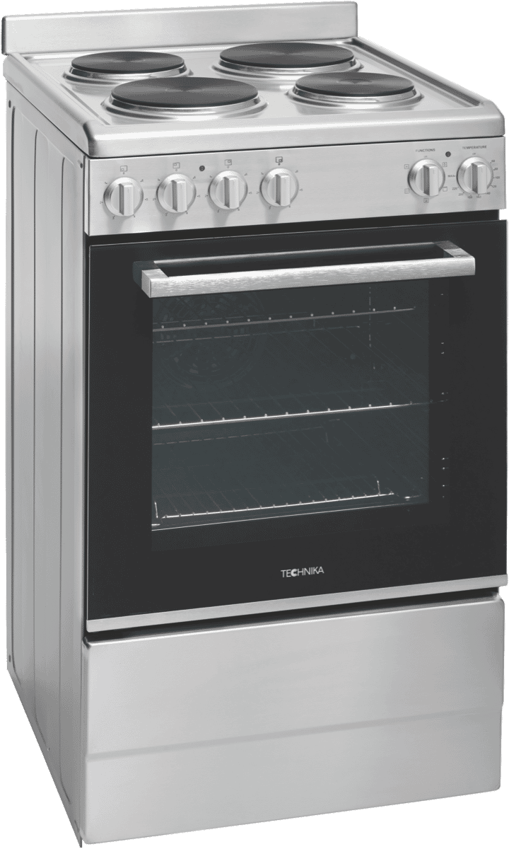 Technika TFS54FCSES 54cm Electric Upright Cooker at The Good Guys