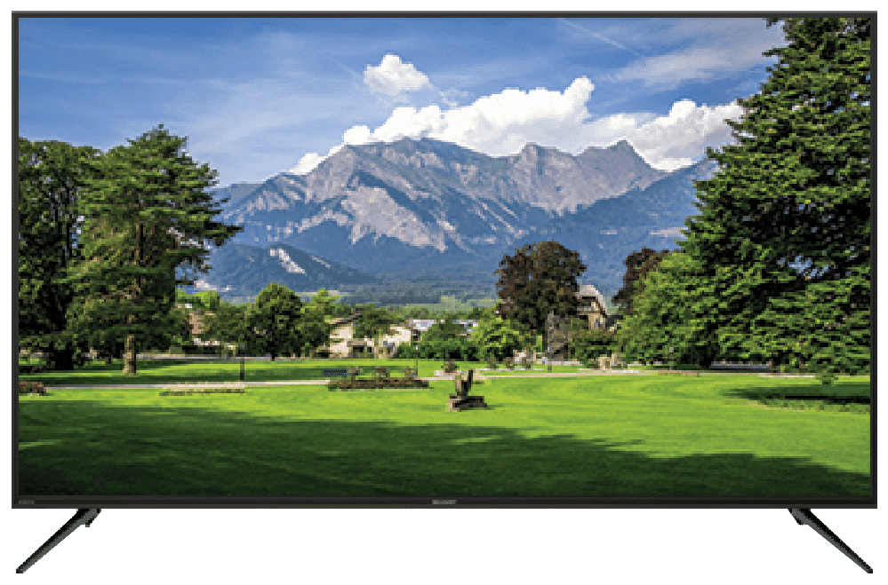 sharp 4t c70ck3x 70 4k uhd android smart tv at the good guys