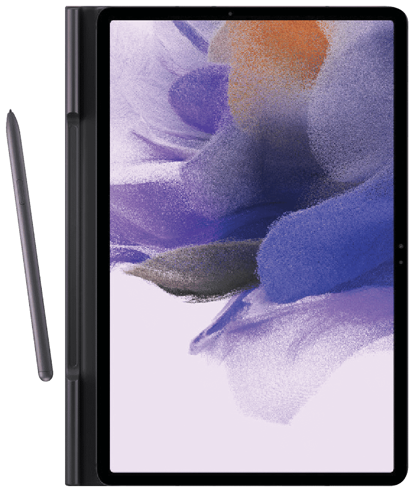 Samsung EF-BT730PBEGWW Galaxy Tab S7 12.4" FE Book Cover (Black) at The