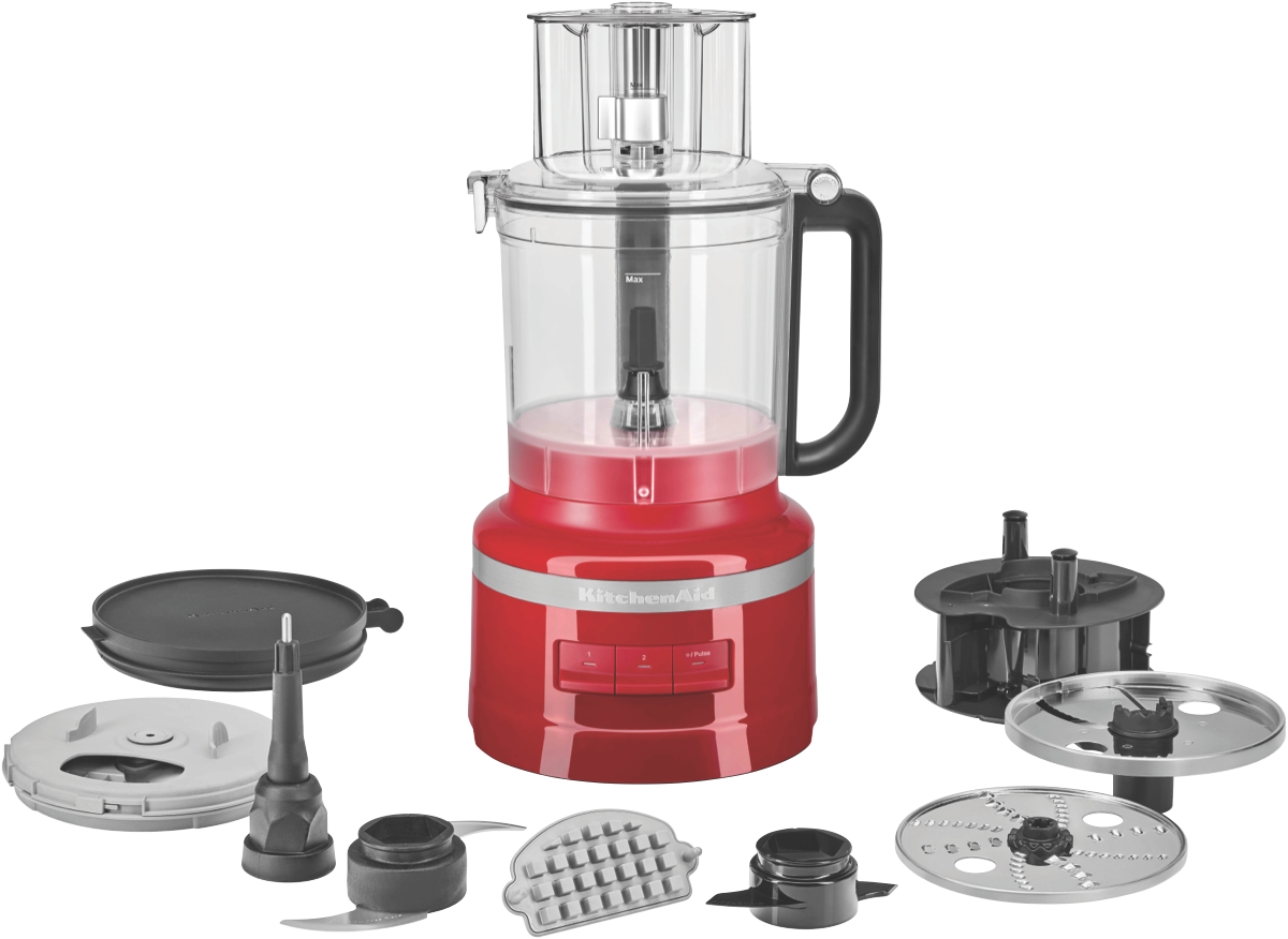 KitchenAid 5KFP1319ACU 13 Cup Food Processor Contour Silver at The