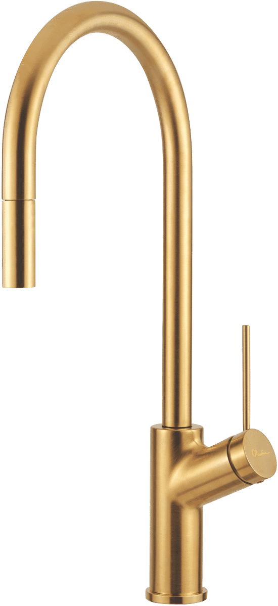 Oliveri Vilo Gold Pull Out Mixer Tap