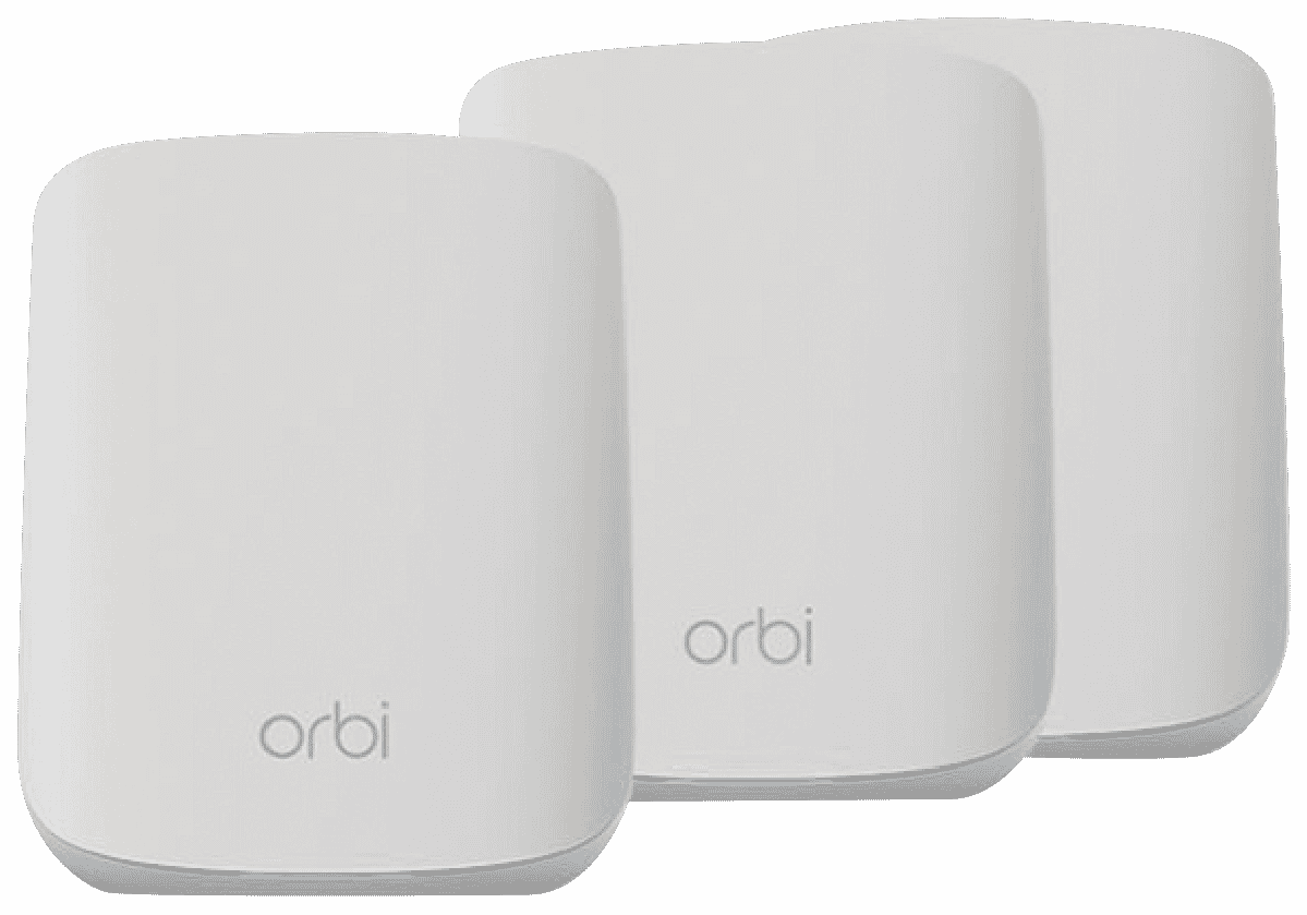 Netgear AX1800 Orbi Dual-band Mesh WiFi 6 Kit (3 pack)
