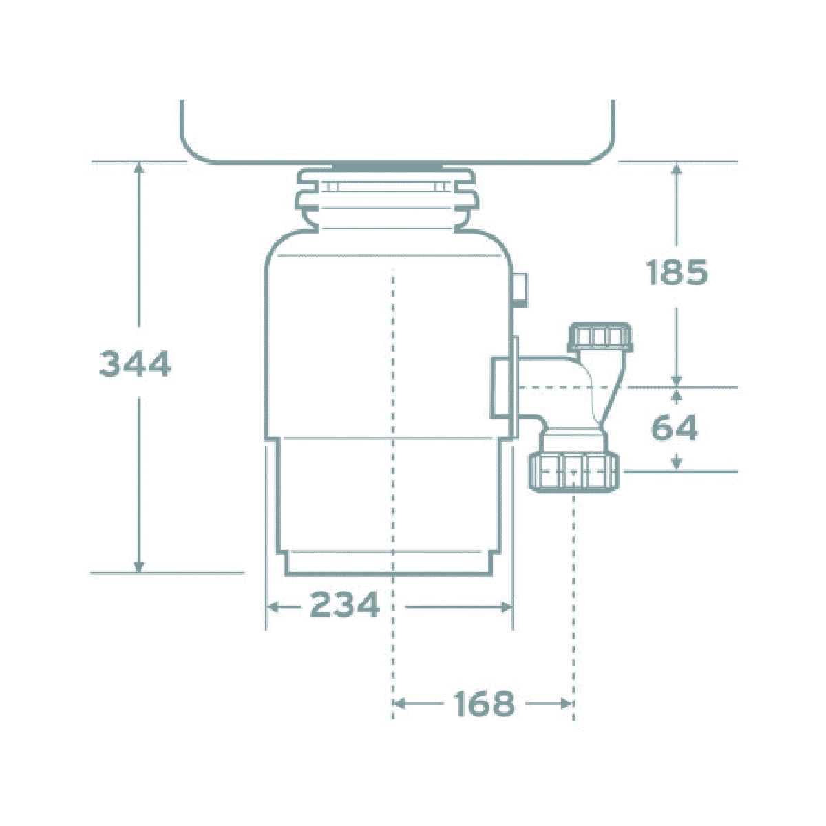 Insinkerator Evolution 250 Food Waste Disposer