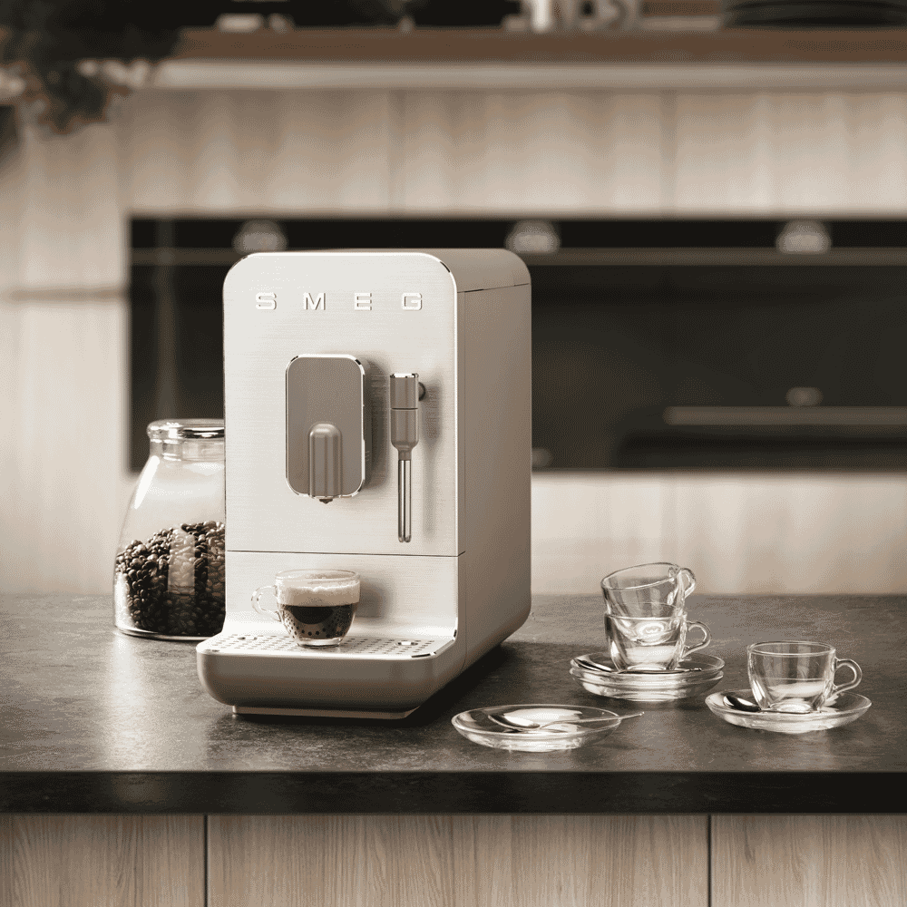 Smeg BCC02TPMAU Automatic Coffee Machine with Frother at The Good Guys