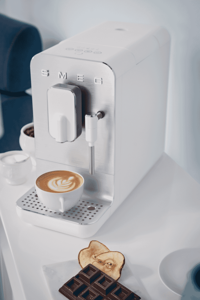 Smeg BCC02WHMAU Automatic Coffee Machine with Frother at The Good Guys