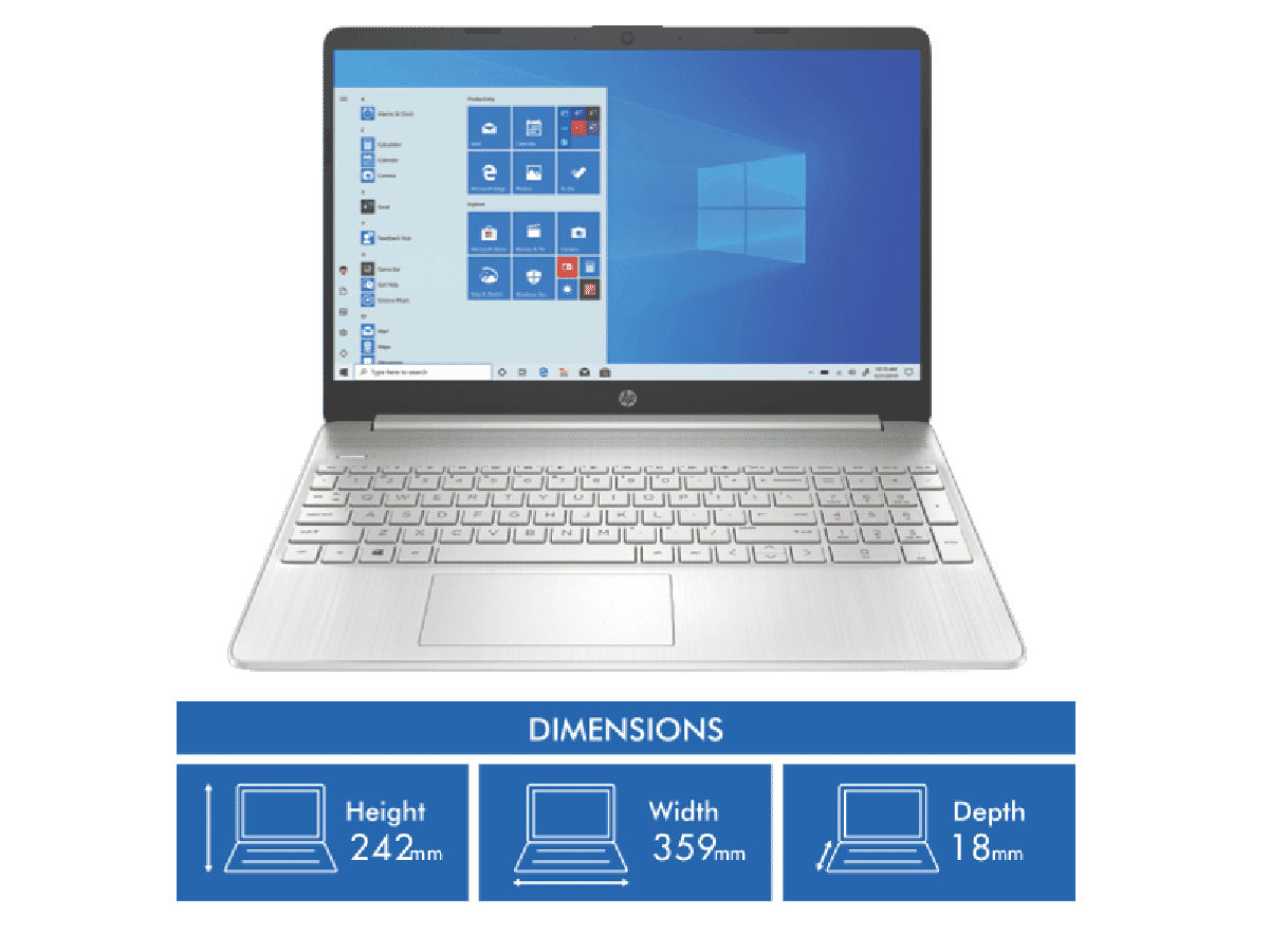 HP 15.6' 11th Gen i7 16GB 512GB Win 11 Laptop
