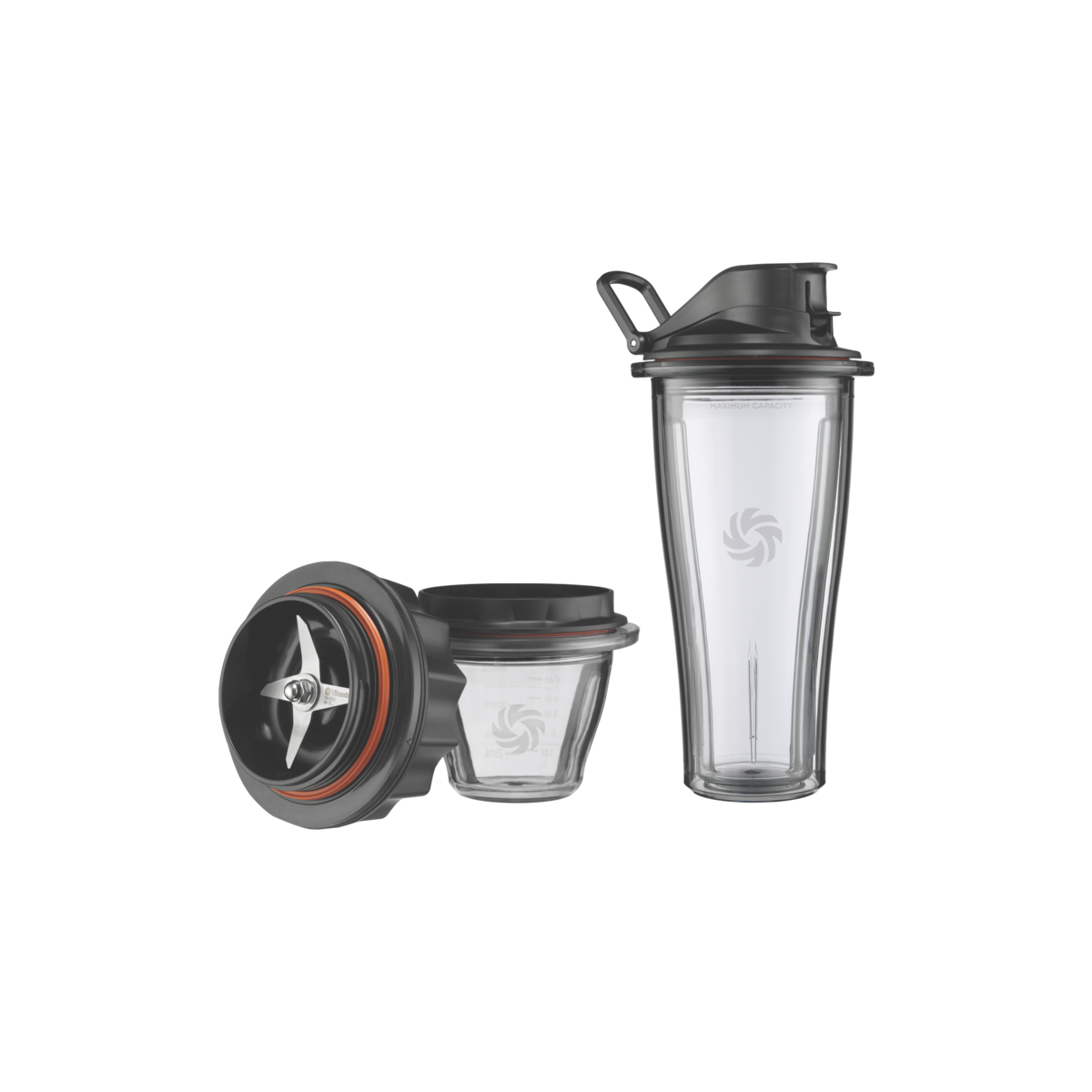 Vitamix Blending Cups Starter Kit, Clear