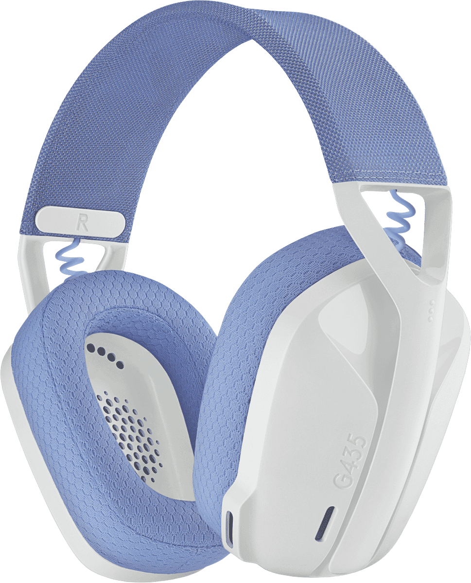 Logitech G435 Wireless Gaming Headset (White)