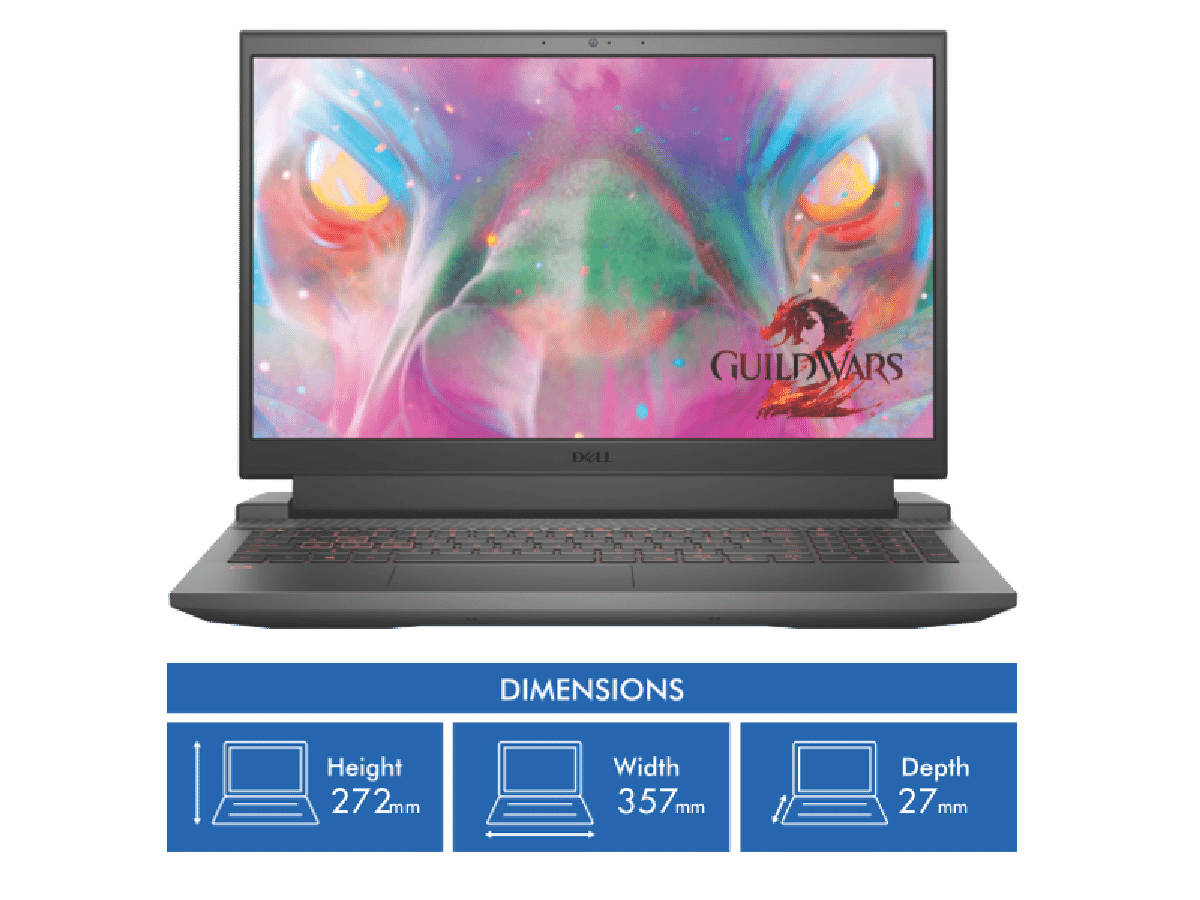 Dell G15 15.6' i5 8GB 256GB GTX 1650 4GB Win 11 Gaming Laptop