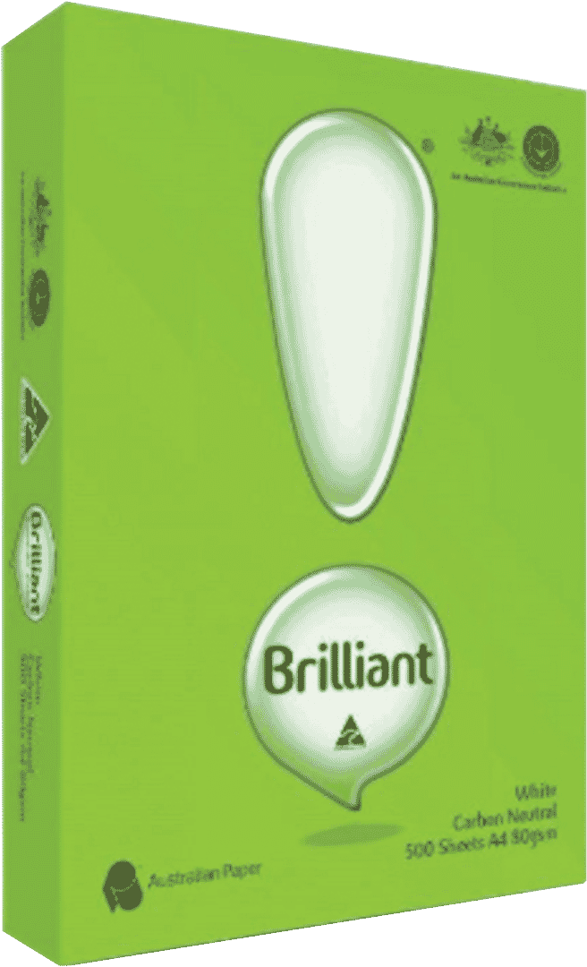 Brilliant Brilliant A4 80gsm Copy Paper