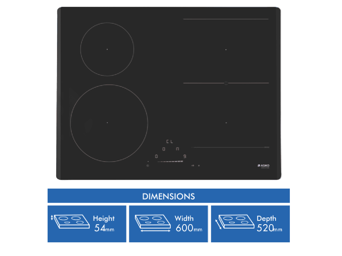 ASKO HI1621G 60cm Induction Cooktop at The Good Guys