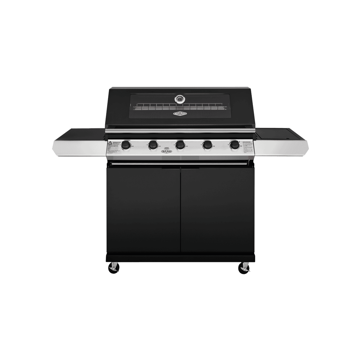BeefEater 1200 Series Black Enamel 5 Burner BBQ BMG1251BB