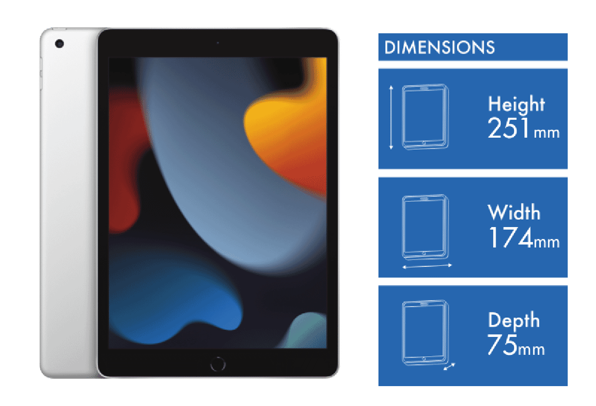 Apple iPad (9th Generation) Wi-Fi 256GB Silver