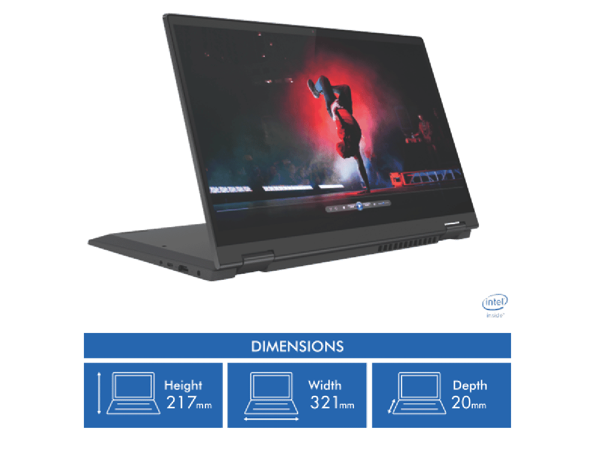 Lenovo IdeaPad Flex 5 14' Pentium Gold 8GB 256GB Win 11 2-in-1 Laptop