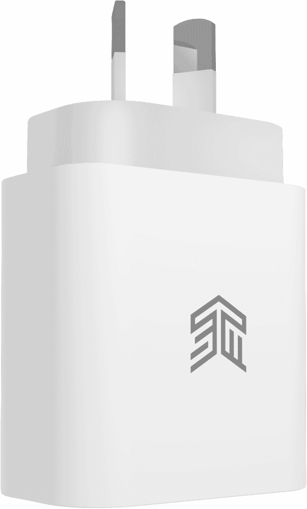 STM 20W USB-C Power Adapter  - White