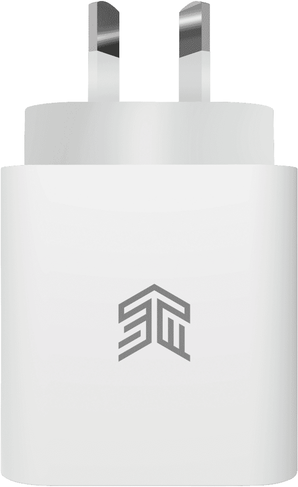 STM 20W USB-C Power Adapter  - White