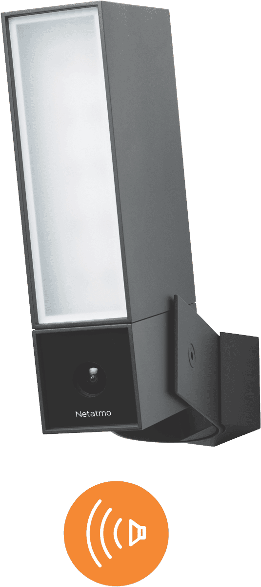 netatmo outdoor camera with siren