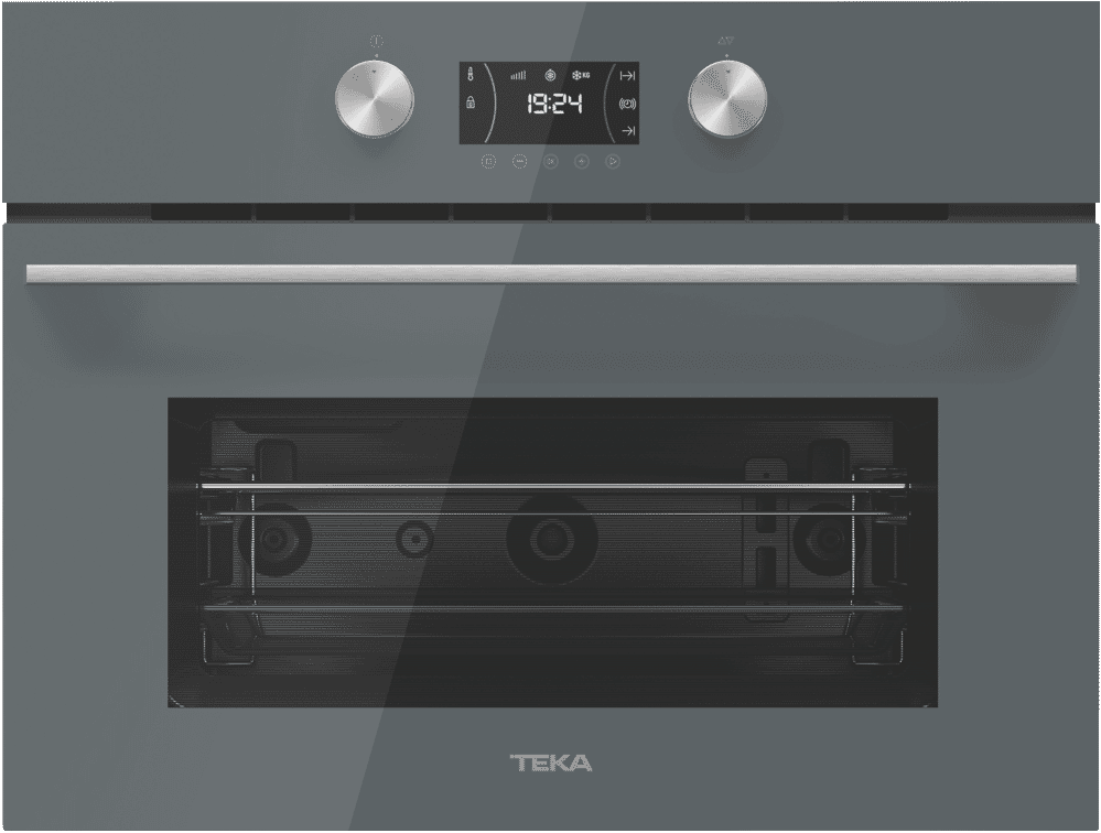 Teka 60cm Compact Combi Microwave Oven Stone Grey