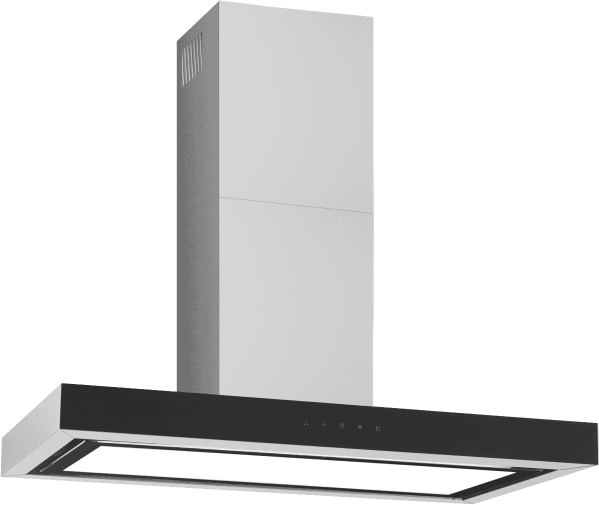 Emilia 90cm Square Profile Canopy Rangehood