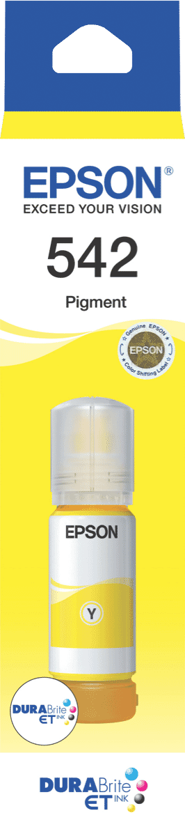 Epson T542 Yellow EcoTank Ink Bottle