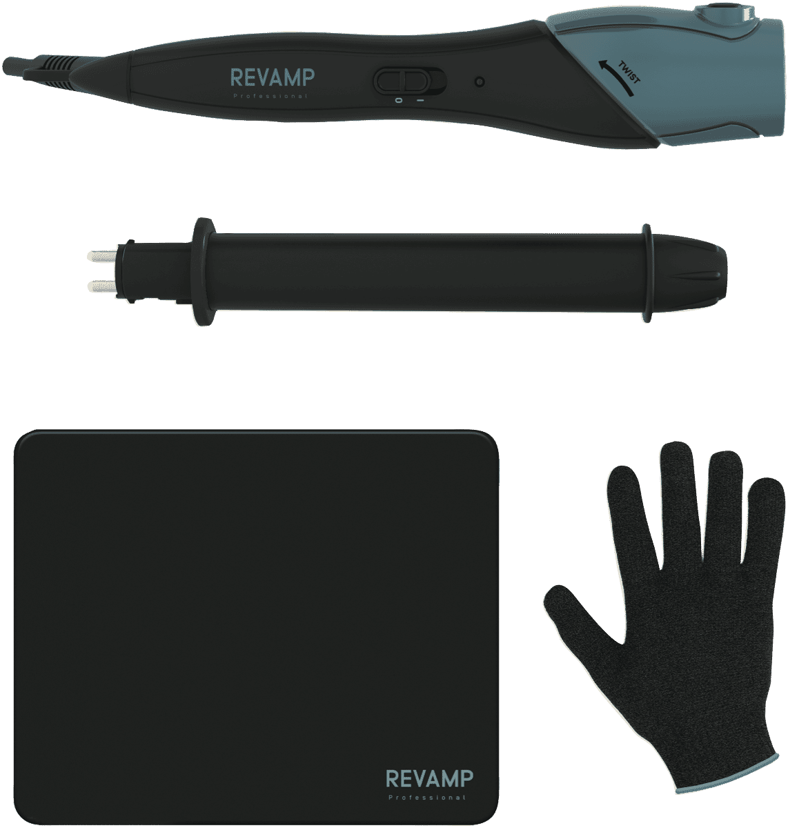 Revamp Progloss Diverse, Twist and Swivel Handle