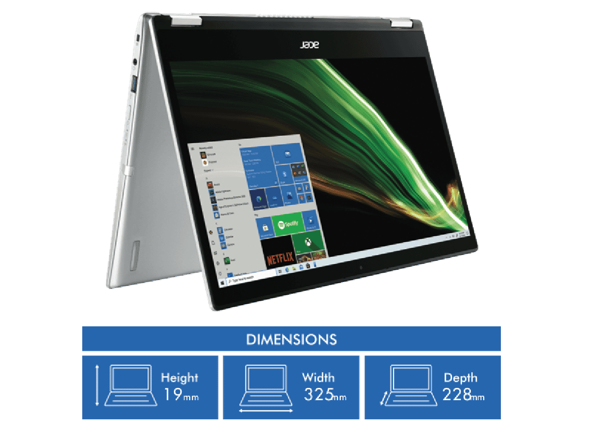 Acer Spin 1 14' Pentium 4GB 128GB 2-in-1 Laptop