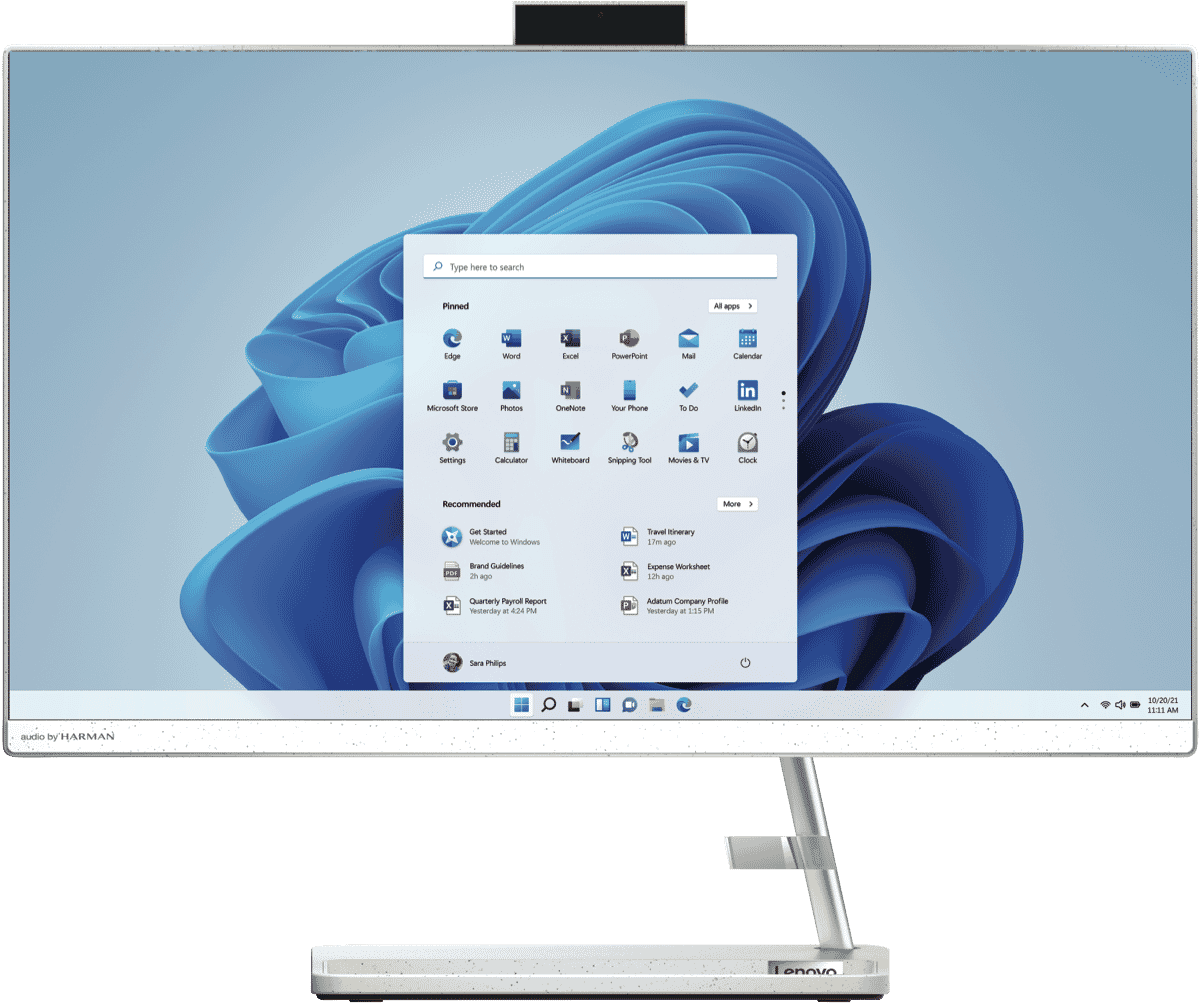 Lenovo IdeaCentre 3i 24' Pentium Gold 8GB 1TB Win 11 AIO