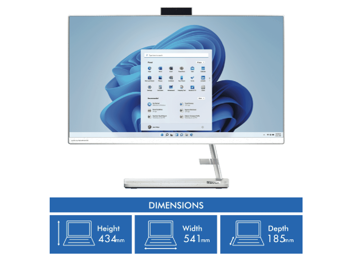 Lenovo IdeaCentre 3i 24' Pentium Gold 8GB 1TB Win 11 AIO