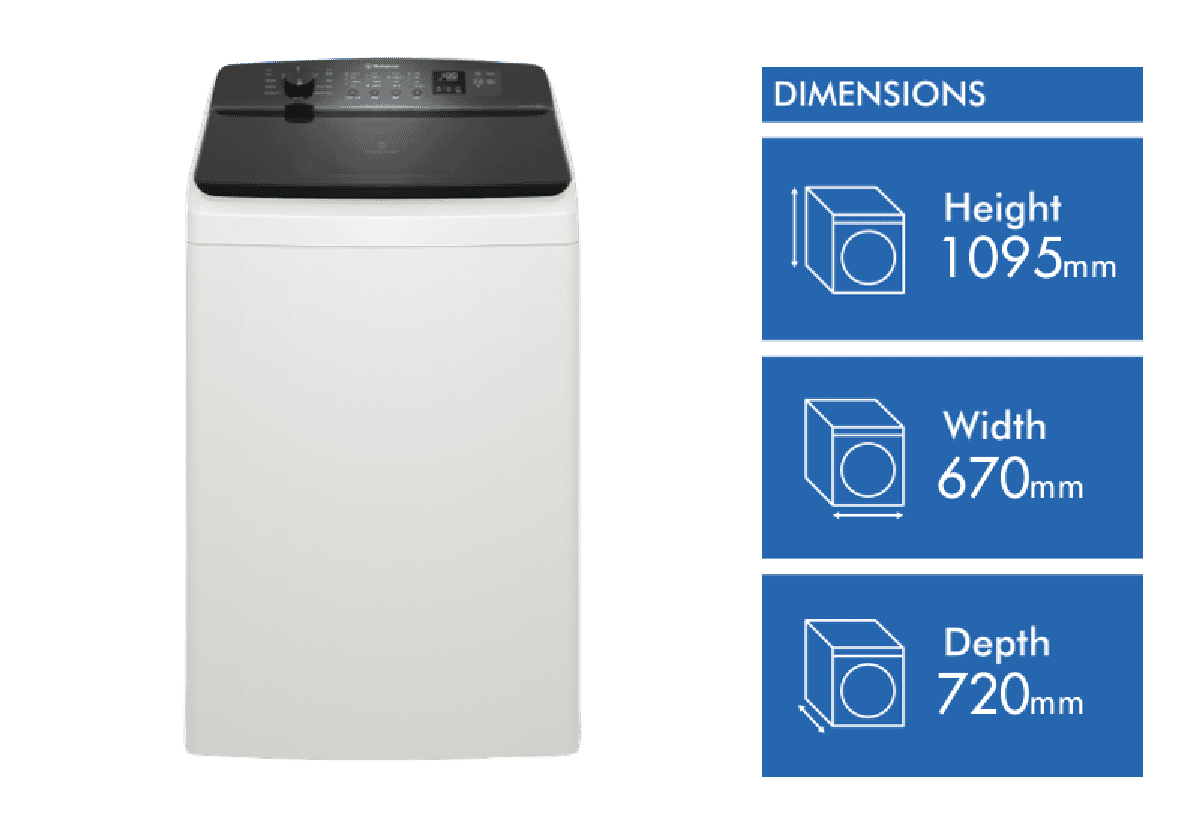 Westinghouse 8kg Top Load Washer