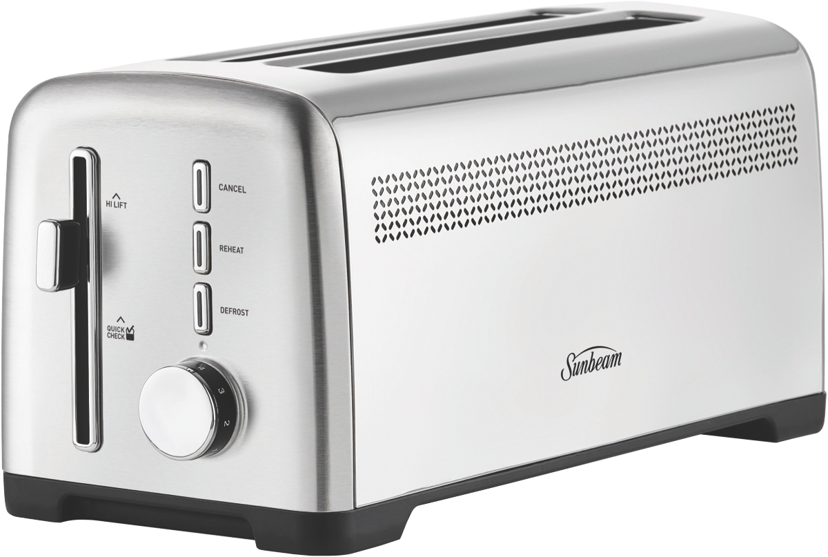 Breville The Bit More Plus 4-Slice Toaster, BTA440BSS - Toasters