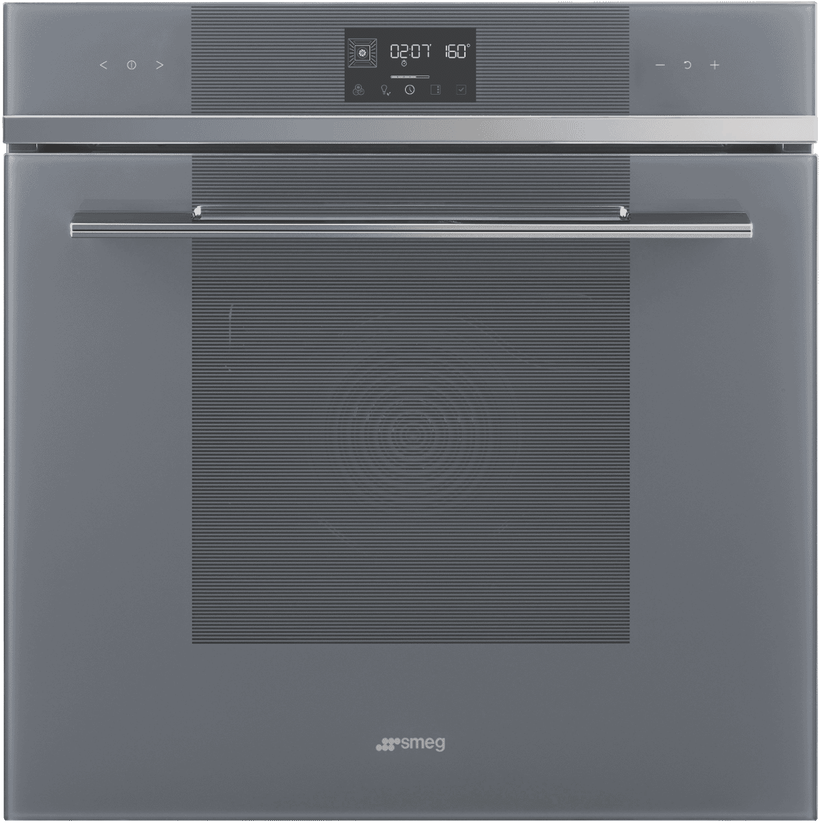 Smeg SOPA6102TS 60cm Linea Pyrolytic Oven Silver at The Good Guys