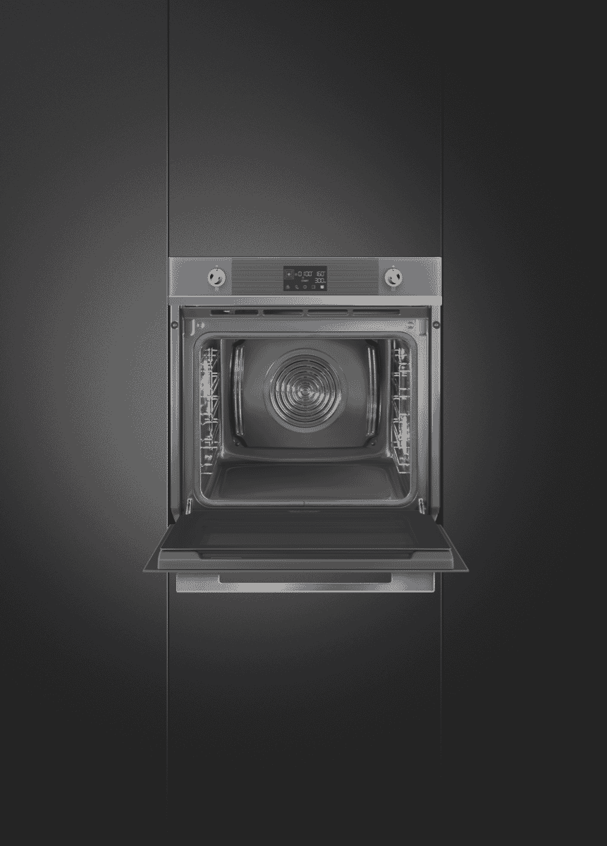 Smeg SOPA6102TS 60cm Linea Pyrolytic Oven Silver at The Good Guys