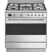 Smeg90cm Dual Fuel Upright Cooker Stainless Steel50079865