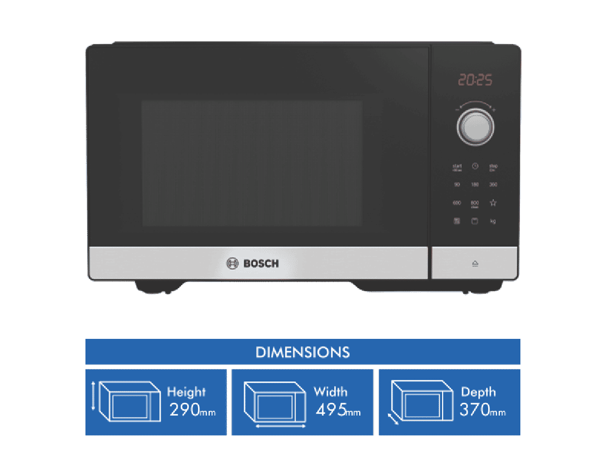 Bosch Freestanding Microwave with Grill FEL053MS2A
