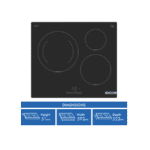 bosch 600mm induction cooktop