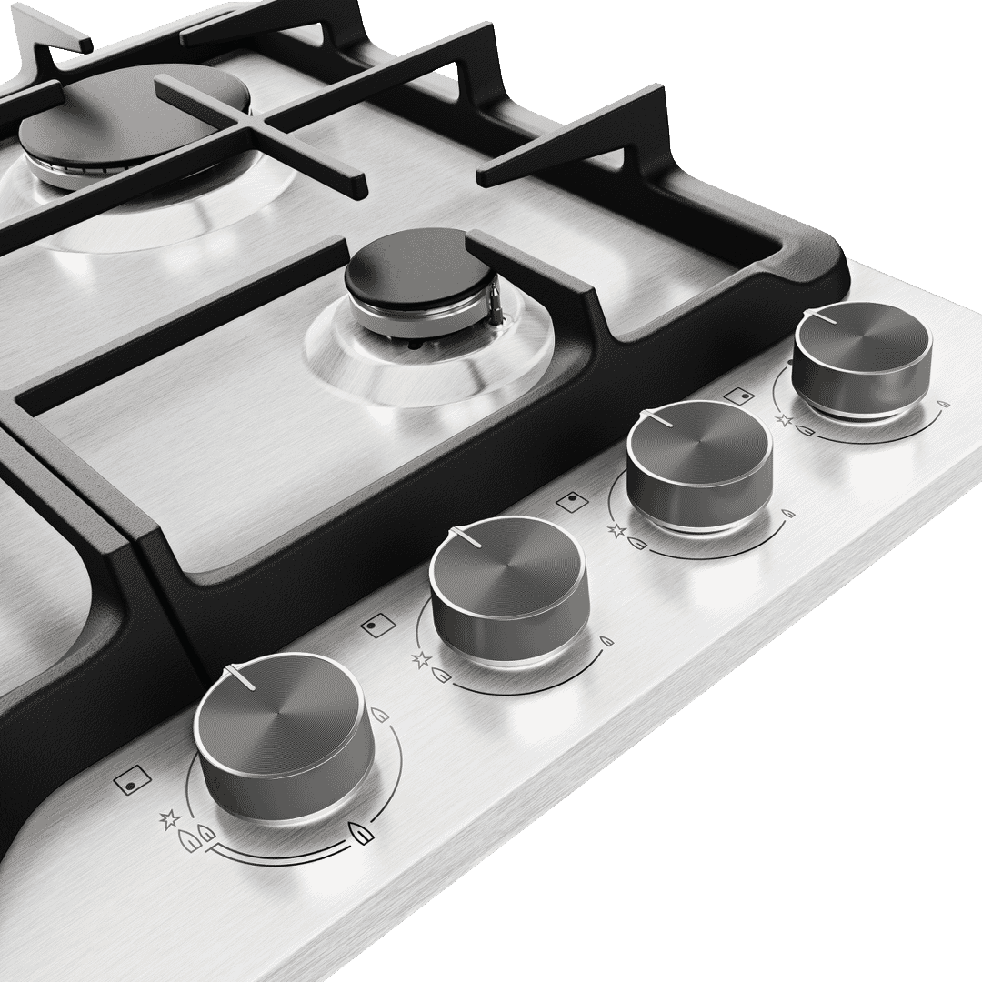 Electrolux EHG645SE 60cm Gas Cooktop Stainless Steel at The Good Guys