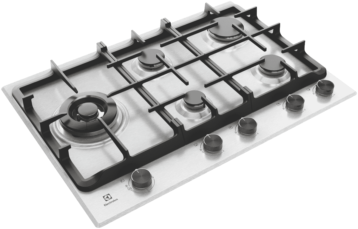 Electrolux EHG755SE 75cm Gas Cooktop Stainless Steel at The Good Guys