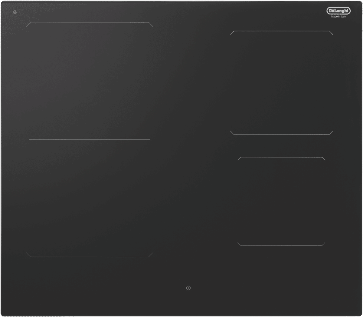 DeLonghi SLI 602 60cm Induction Cooktop Black Glass at The Good Guys