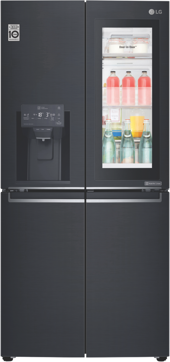 lg instaview fridge 570l