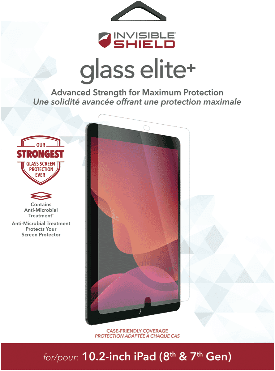 ZAGG iPad 10.2' Elite+ Glass Screen Protector