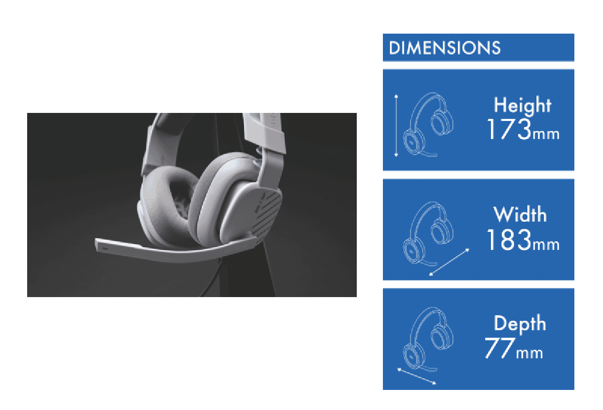 ASTRO A10 Star Killer Base PC Headset (Grey)