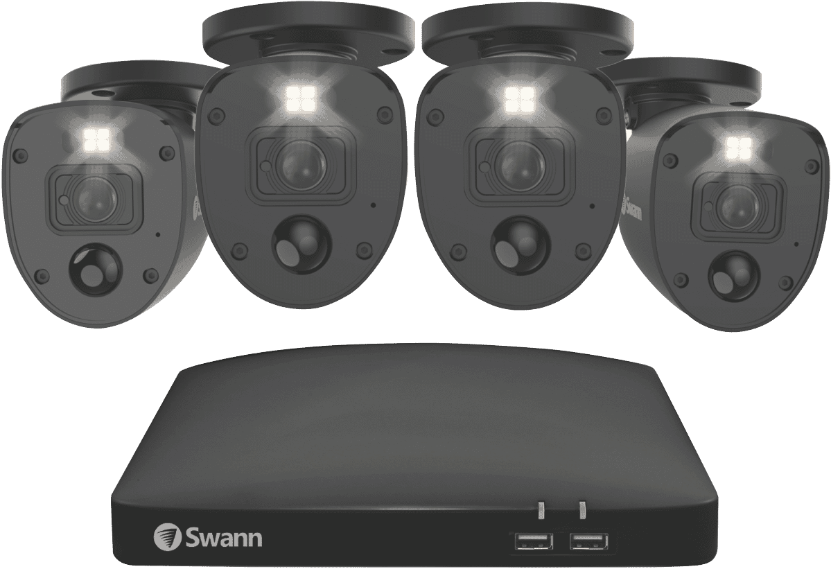 Swann 4 Camera 64GB 1080p DVR Enforcer Kit